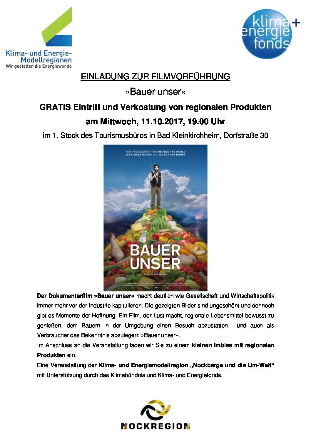 Einladung Bauer unser